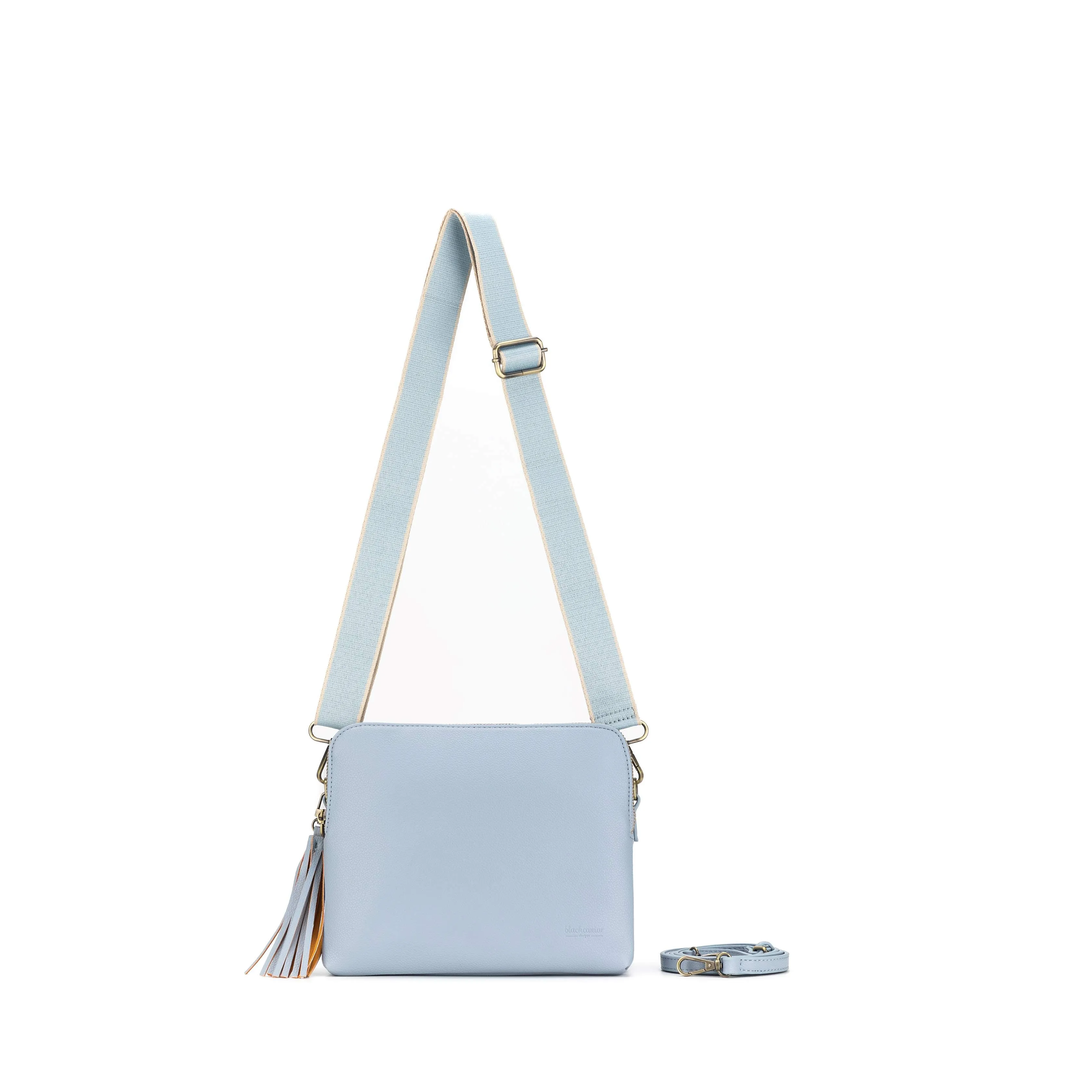 Parker Chambray  Crossbody Bag