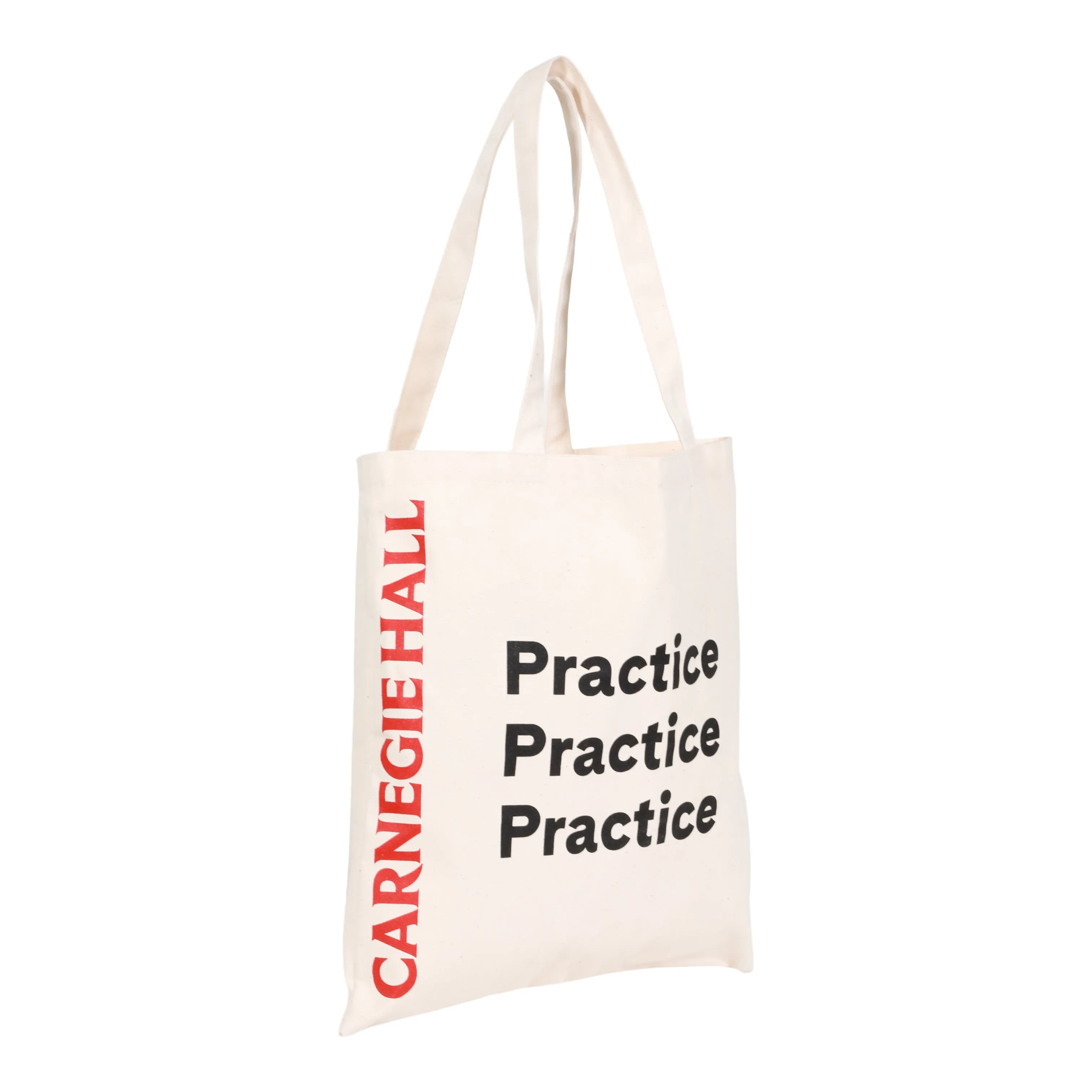 "Practice, Practice, Practice" Canvas Tote Bag