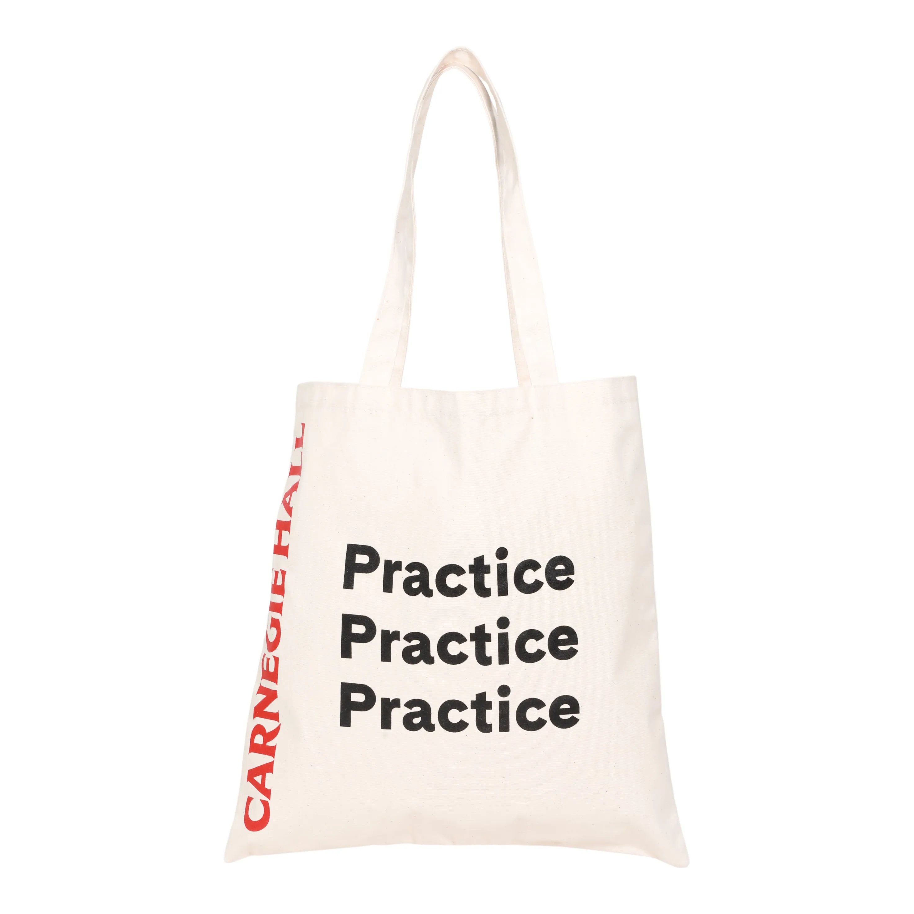 "Practice, Practice, Practice" Canvas Tote Bag