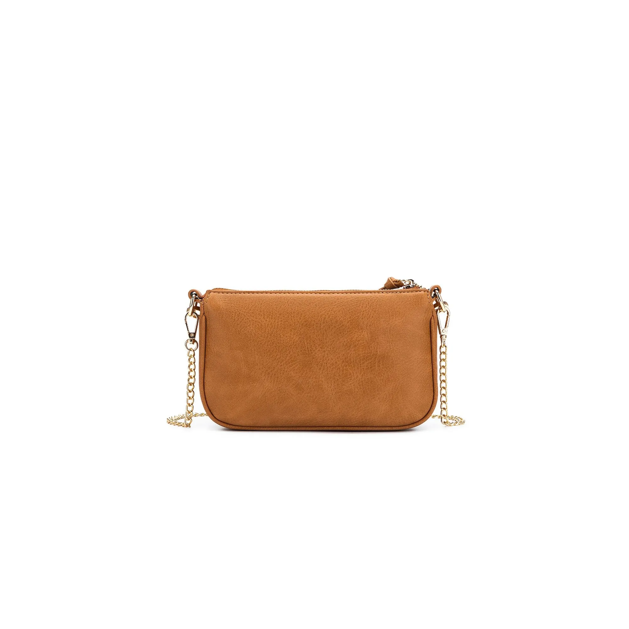 Sabie Tan / Leopard 2 Piece Crossbody Bag