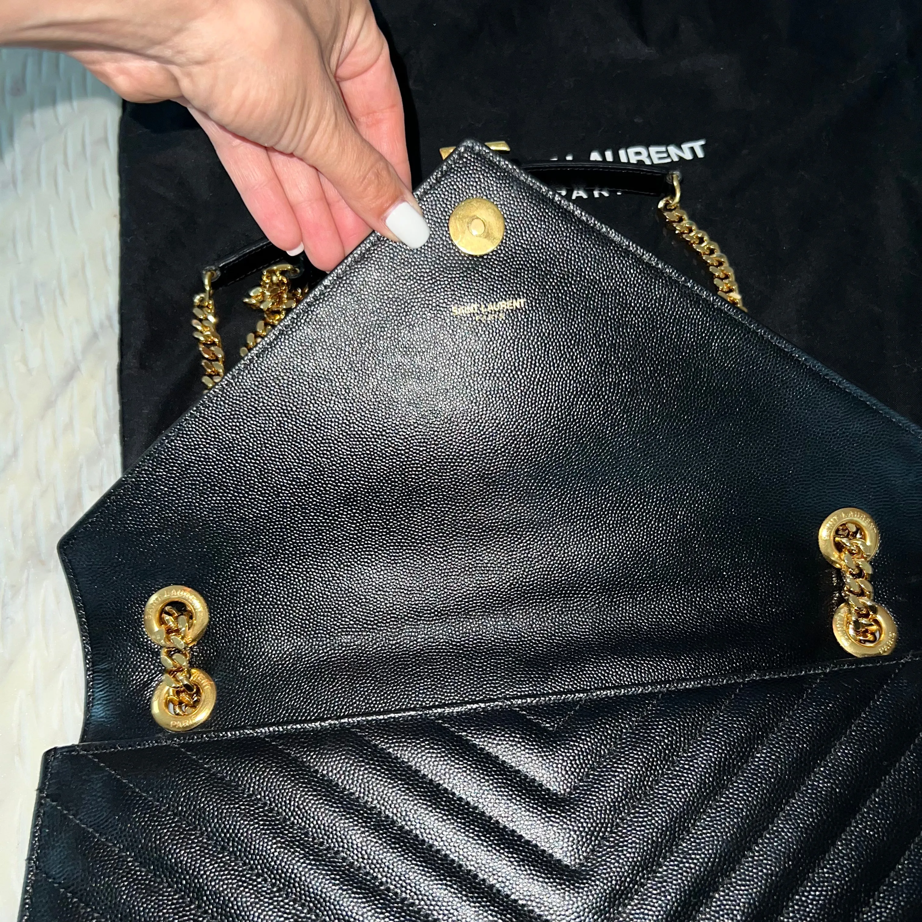 Saint Laurent Envelope Bag