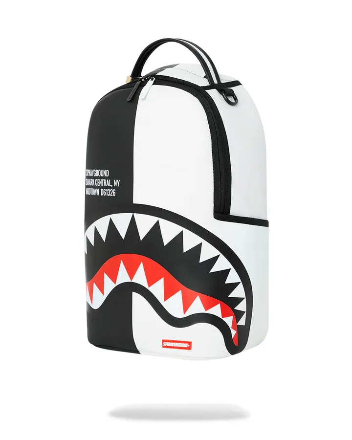 Shark Central 2.0 Slit Black/White Backpack