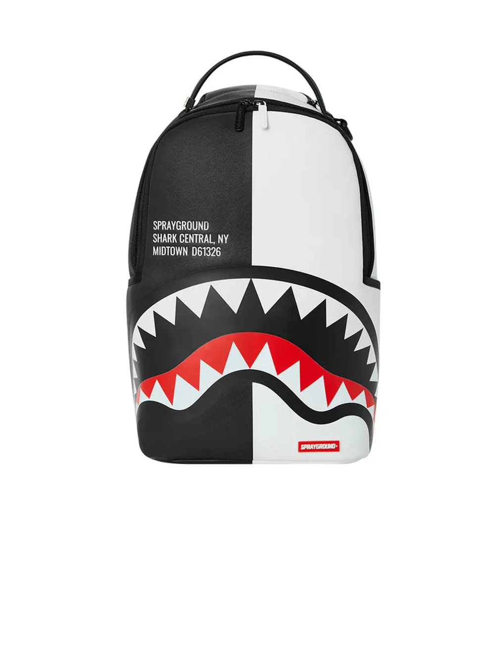 Shark Central 2.0 Slit Black/White Backpack