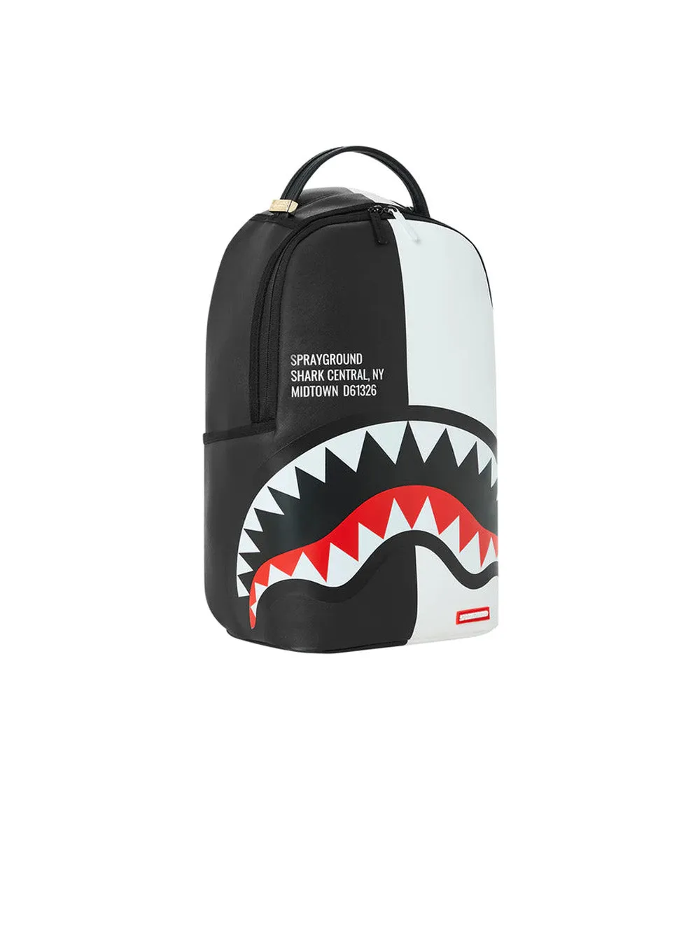 Shark Central 2.0 Slit Black/White Backpack