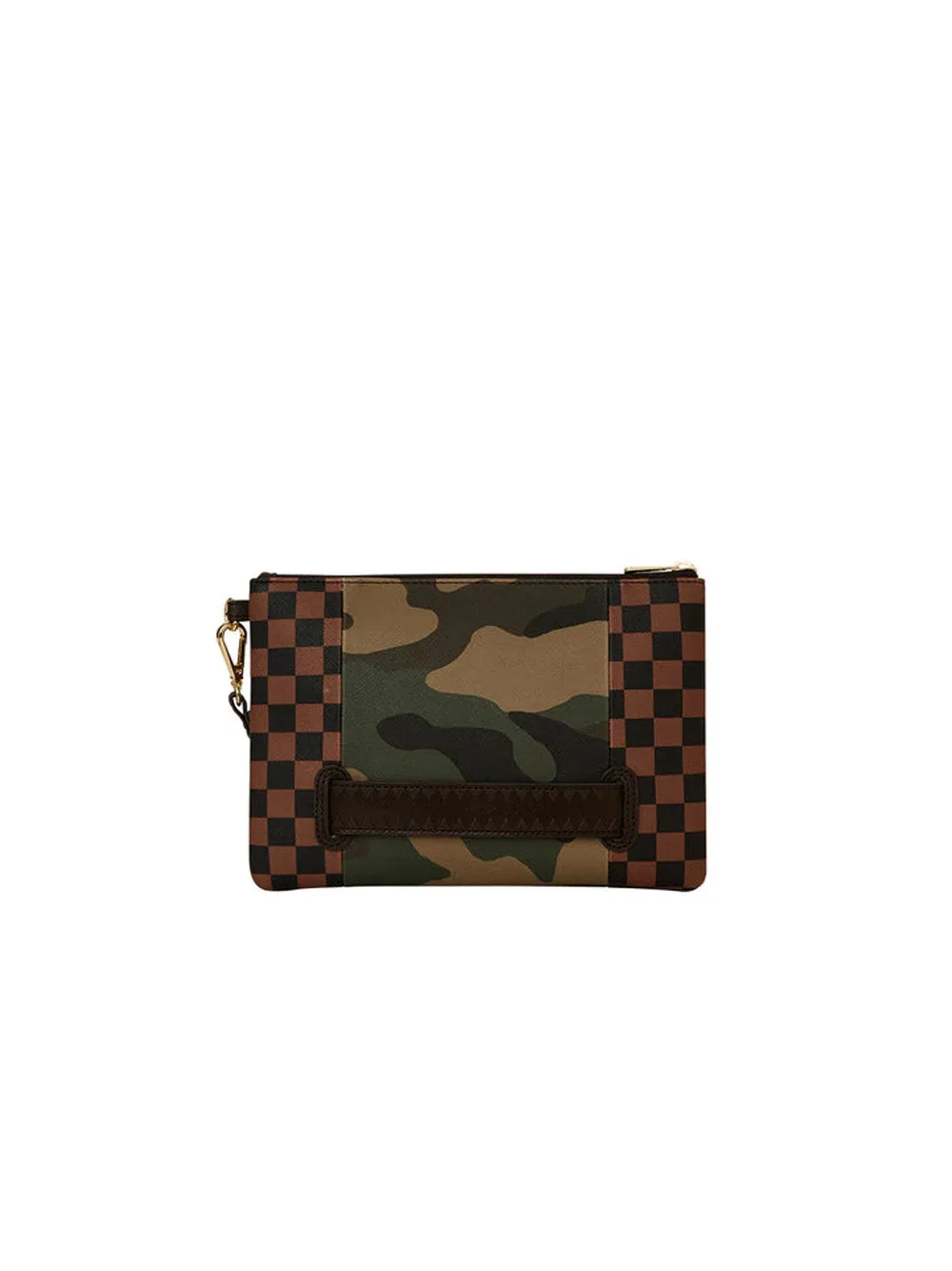 Sip Camo Accent Cross-Over Clutch - Multicolor