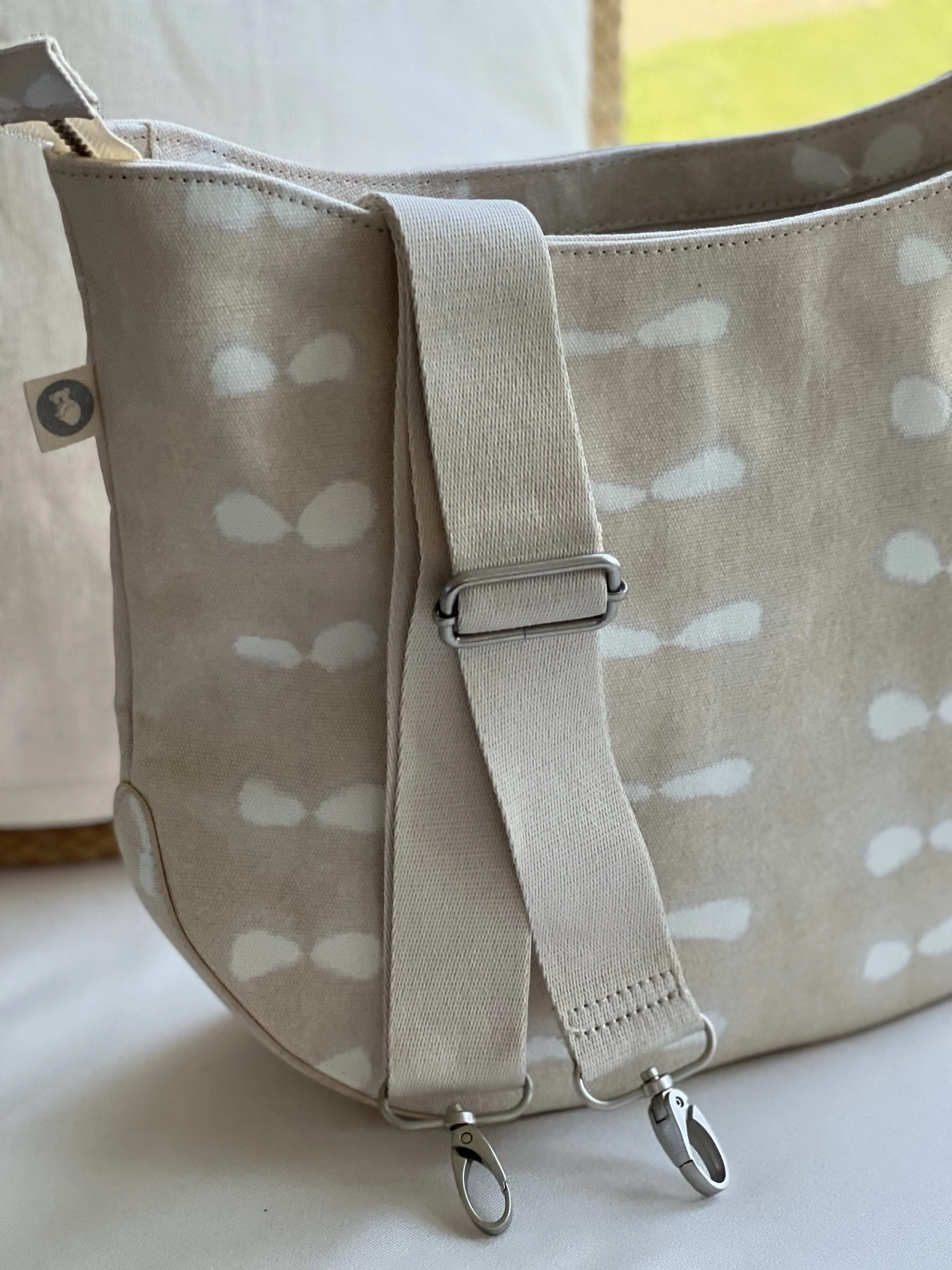 Stone Shibori City Bag with Tan/Cream Strap Only $74   FREE Strap ($168 value for only $74 with code: AMAZING)