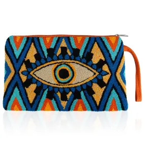 SUNSET EVIL EYE CLUTCH