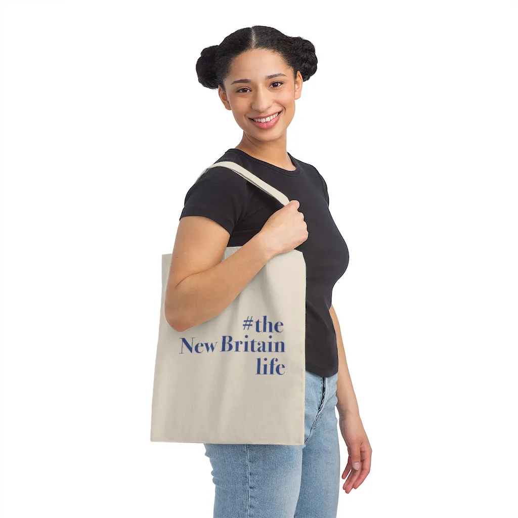 #thenewbritainlife Canvas Tote Bag