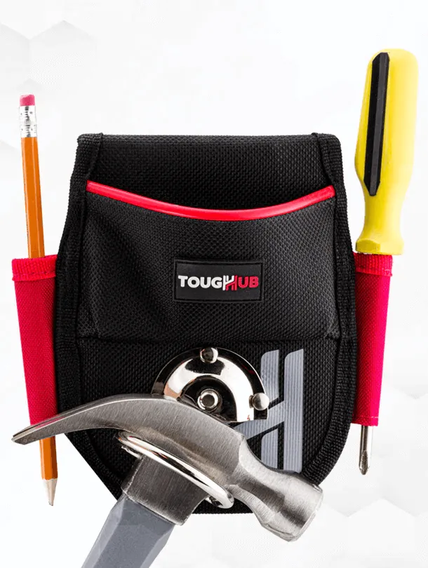 ToughHub Hammer Holder Tool Belt Pouch